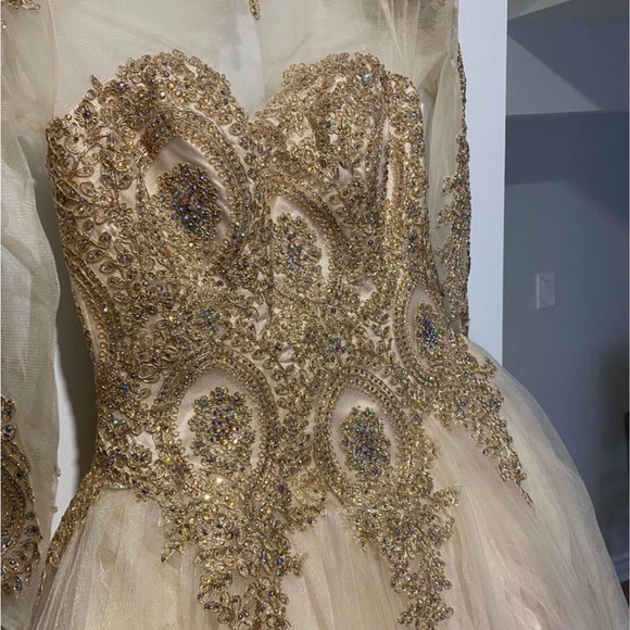 Marla’s Long Sleeve Ballgown Dress - Picture 5 of 6